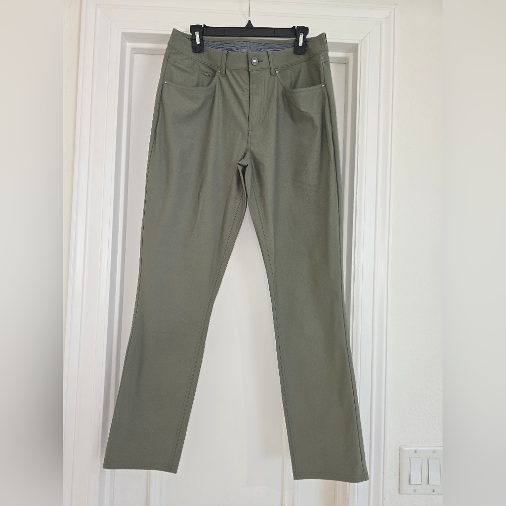 Puma Olive Golf Pants